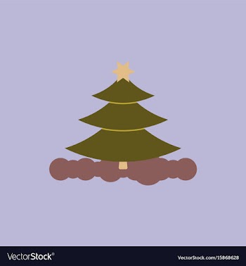 Christmas tree christmas tree vector image