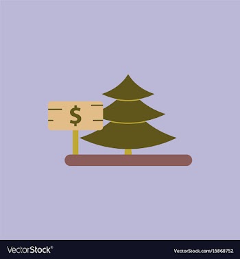 Christmas tree christmas tree vector image