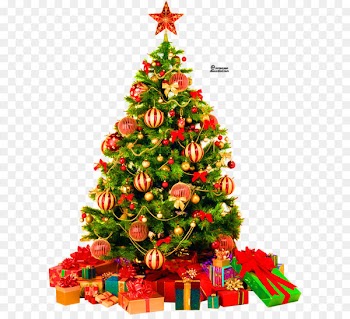Christmas tree Clip art - Christmas present 