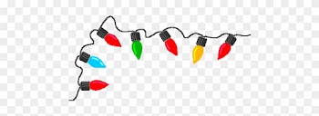 Christmas Tree Clip Art Christmas Tree With Baubles - Christmas Light Corner Border