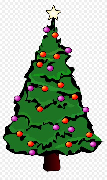 Christmas Tree Clip Art Free - Christmas Tree Greeting Cards