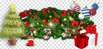 Christmas tree, Creative Christmas transparent background PNG clipart