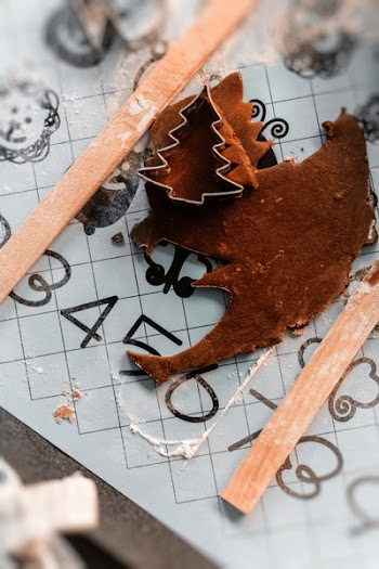 Christmas Tree Cutter on White Surface