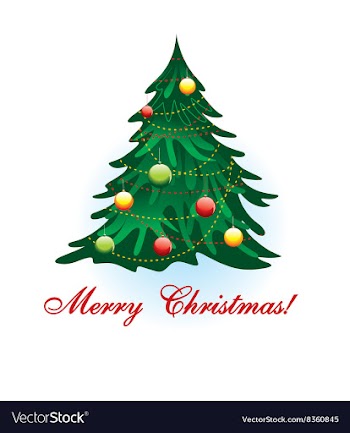 Christmas Tree Design vector image