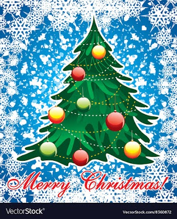 Christmas Tree Design vector image