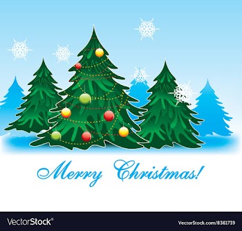 Christmas Tree Design vector image
