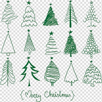 Christmas tree Drawing Christmas and holiday season Christmas ornament, Christmas tree design, transparent background PNG clipart
