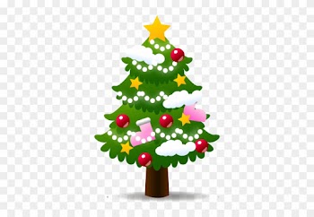 Christmas Tree Emoji - Merry Christmas In Creole