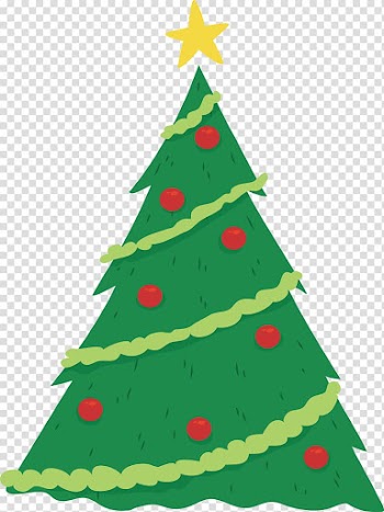 Christmas tree Euclidean Candle Fir, Green Christmas tree transparent background PNG clipart