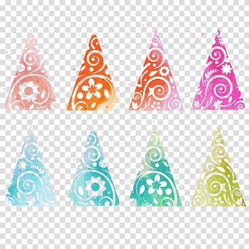 Christmas tree Euclidean , Color Christmas Tree transparent background PNG clipart