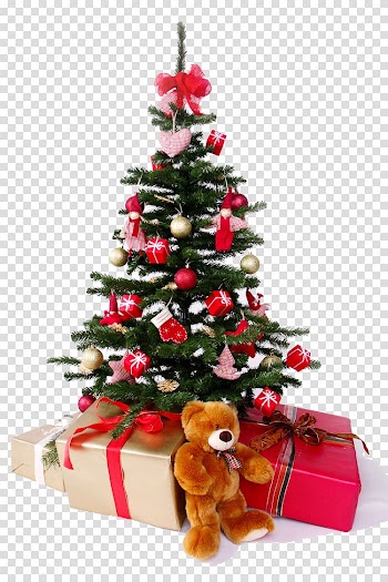 Christmas tree Gift Christmas decoration, christmas tree transparent background PNG clipart