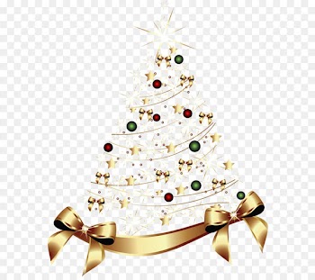 Christmas tree Gold Clip art - Christmas trees 