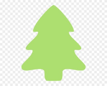 Christmas Tree Green Cartoon