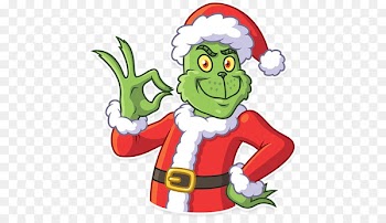 Christmas tree Grinch Telegram Sticker Clip art - christmas tree 