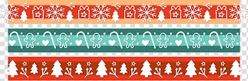 Christmas tree Holiday, Christmas color decorative flag transparent background PNG clipart