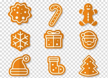Christmas tree Icon, Cookies illustration transparent background PNG clipart
