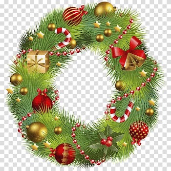 Christmas tree Letter, christmas transparent background PNG clipart