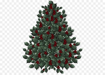 Christmas tree New Year tree Christmas Day Christmas ornament - quince tree flower 