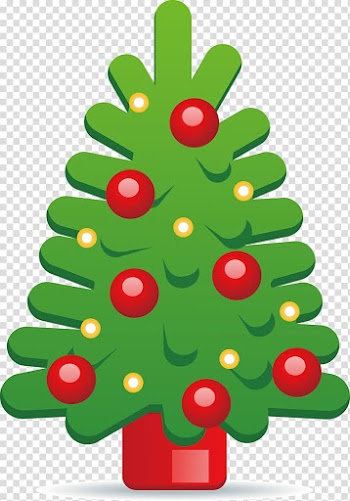 Christmas tree New Year tree, Christmas tree transparent background PNG clipart