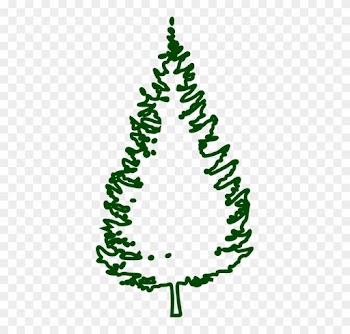 Christmas Tree Outlines - Tree