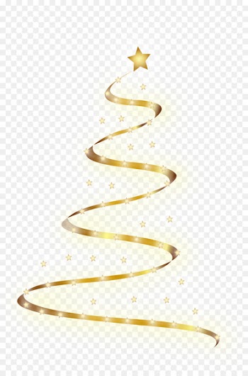 Christmas tree Ribbon Clip art - garland 