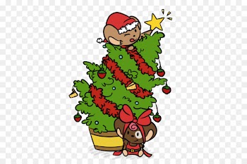 Christmas tree Santa Claus Christmas ornament Clip art Christmas Day - christmas tree 