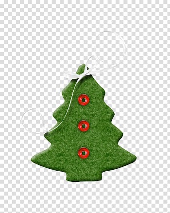 Christmas tree Santa Claus Christmas ornament, Green Christmas Tree transparent background PNG clipart