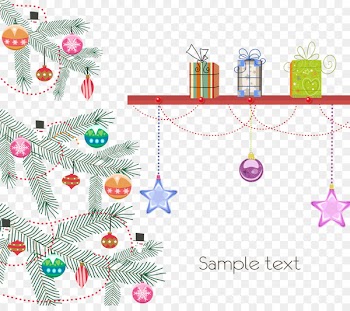 Christmas tree Santa Claus Reindeer Christmas ornament - Christmas gift decoration pictures 