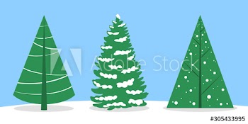 Christmas tree set