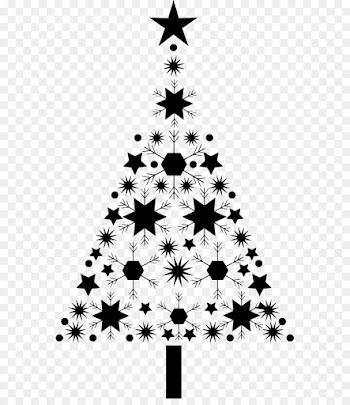 Christmas Tree, Snowflake, Christmas Day, Oregon Pine, Tree PNG
