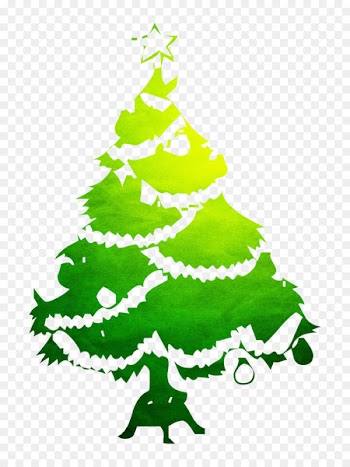 Christmas tree Spruce Fir Illustration Christmas Day -  