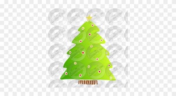 Christmas Tree Stencil - Christmas Tree