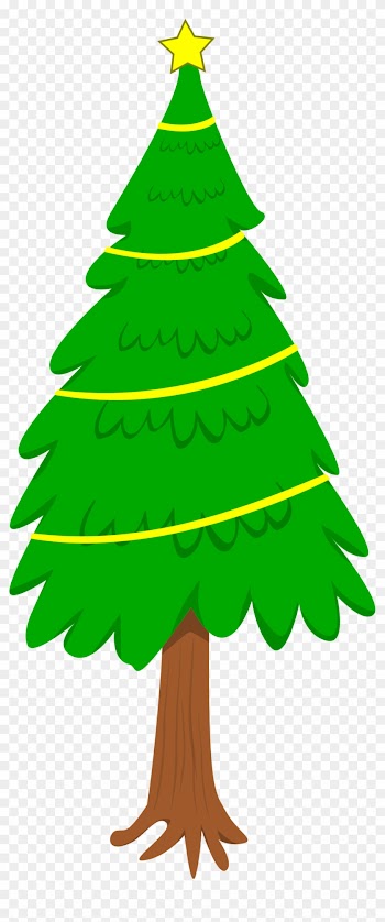 Christmas Tree - Tall Christmas Tree Clipart