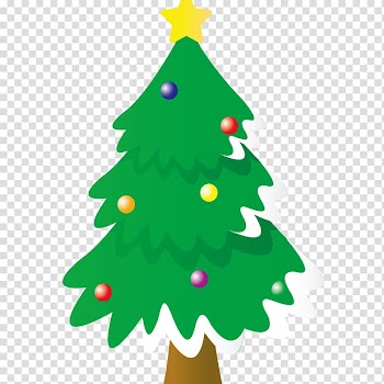 Christmas tree transparent background PNG clipart