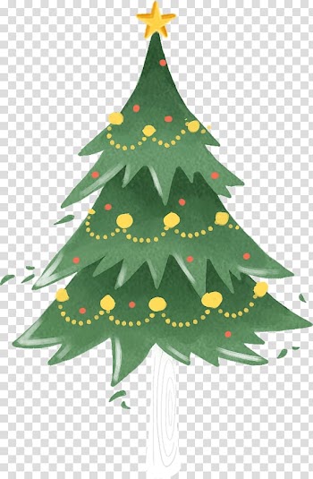 Christmas tree, tree transparent background PNG clipart