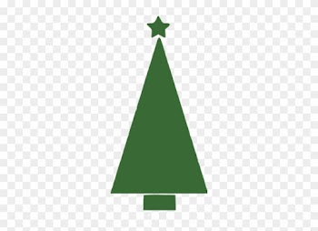 Christmas Tree Triangle Shape