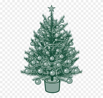 Christmas Tree Vector Art 25, Buy Clip Art - Christmas Tree Vector