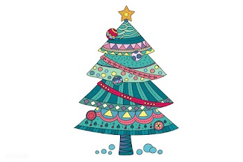 Christmas tree vector | Free stock vector - 296834