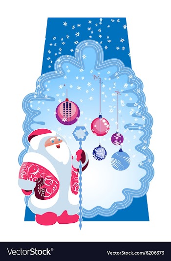 Christmas tree vector image