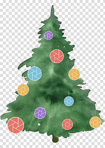 Christmas tree Watercolor painting, christmas tree transparent background PNG clipart
