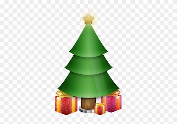 Christmas Tree With Gifts Icon - Christmas Tree Gifts Icon