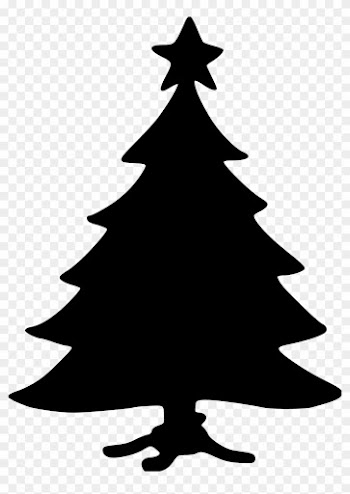 Christmas-tree2 File Size - Christmas Tree Silhouette