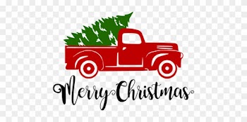 Christmas Truck - Red Truck Christmas Tree Shirt