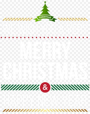 Christmas Typeface - Merry Christmas and Happy New Year 