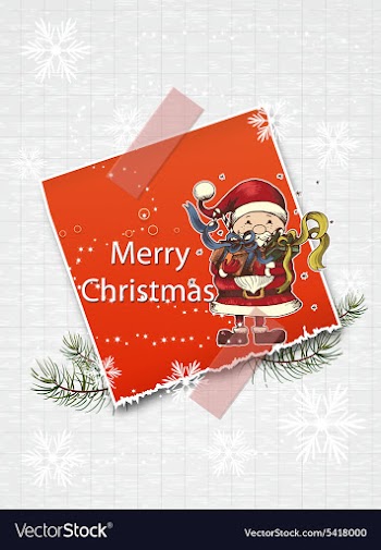Christmas vecor vector image