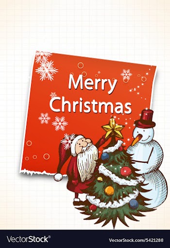 Christmas vecor vector image