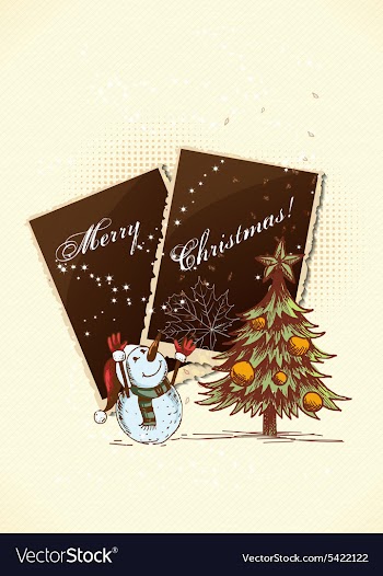 Christmas vecor vector image