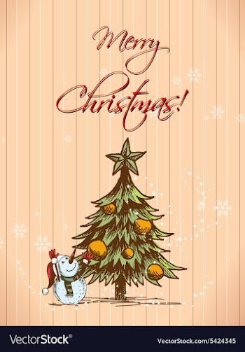 Christmas vecor vector image