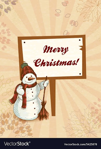 Christmas vecor vector image