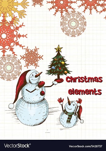 Christmas vecor vector image